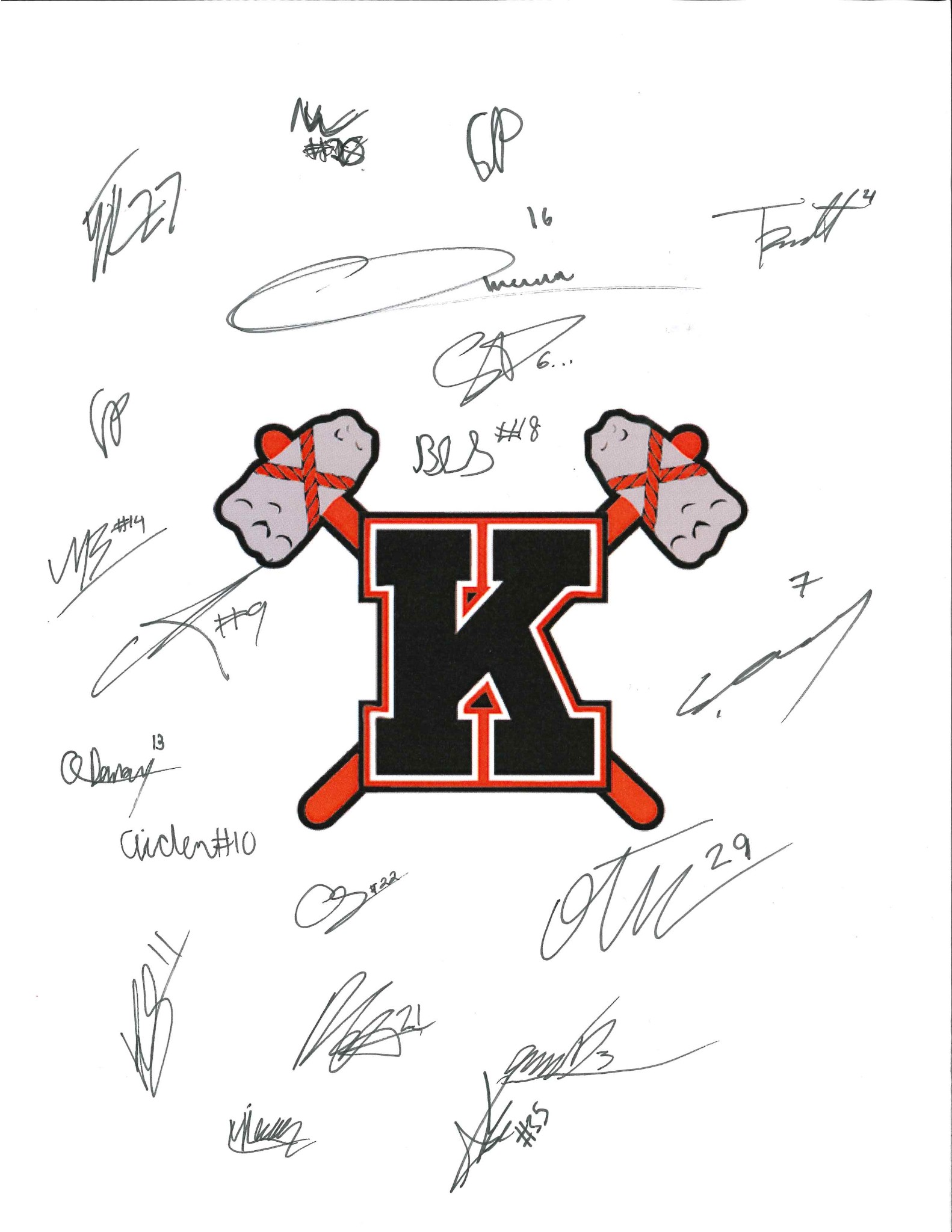 Chiefs Autograph Page